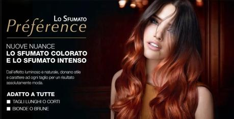 Lo Sfumato L'Oréal Préférence novità: rame e rosso adatto a tutte (VIDEO TUTORIAL)