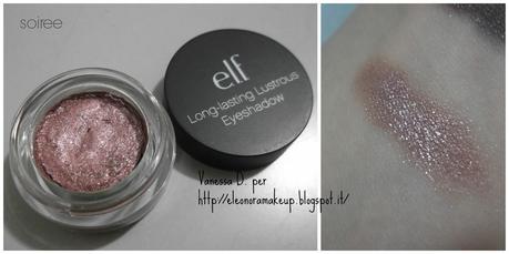 ELF: Long Lasting Lustrous Eyeshadows - Review/Swatch