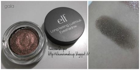 ELF: Long Lasting Lustrous Eyeshadows - Review/Swatch