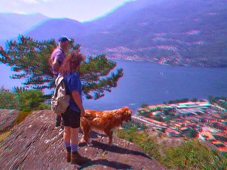 Dal lago di Como al piano Mai di Dervio - Anaglifi di Giorgio Magarò