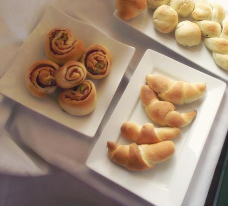 Impasto base per buffet salati,il Topo Bianco e Mata Hari