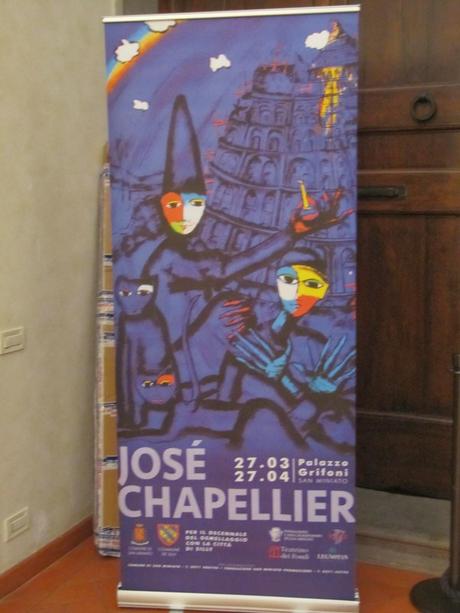 A proposito della mostra di JOSE' CHAPELLIER a San Miniato