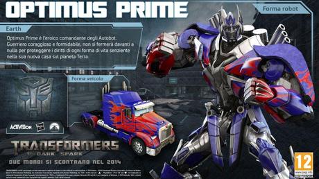 Nuove immagini per Transformers: The Dark Spark