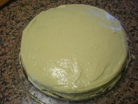 Torta di compleanno crema, panna e cioccolato