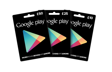 Finalmente le carte regalo del Google Play arrivano in Italia