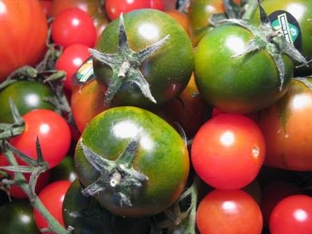 L a crudaiola e il sughetto con il lardo ma... con i pomodori di Pachino!!!