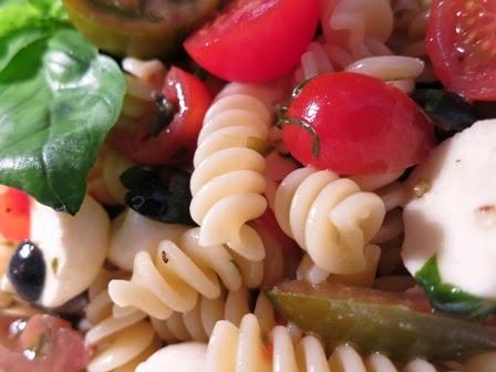 L a crudaiola e il sughetto con il lardo ma... con i pomodori di Pachino!!!