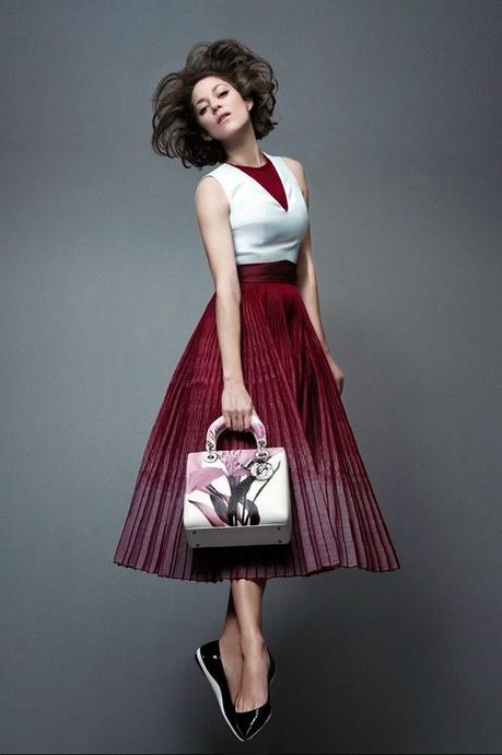 Lady Dior Bag P/E 2014, la collezione e Marion Cotillard ballerina nella campagna