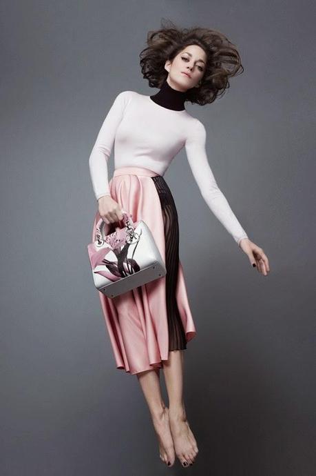 Lady Dior Bag P/E 2014, la collezione e Marion Cotillard ballerina nella campagna