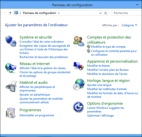 Pannello di controllo di Windows in francese Come cambiare la lingua di sistema in Windows 8
