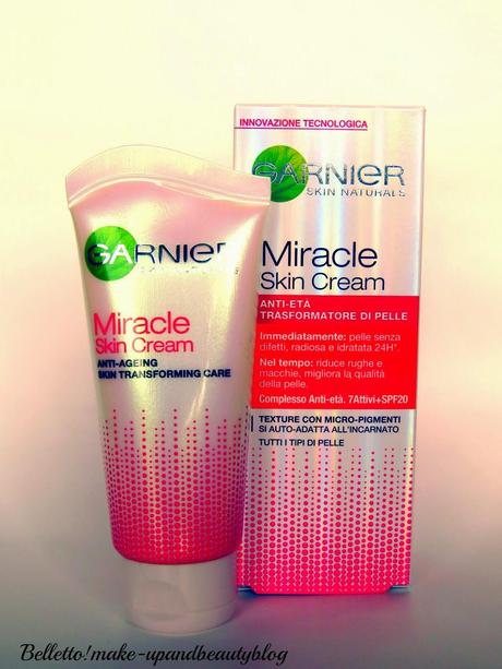 Garnier - Miracle Skin Cream trattamento anti-età per un effetto pelle perfetta