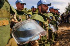 south lebanon-mine clearence site by italian army