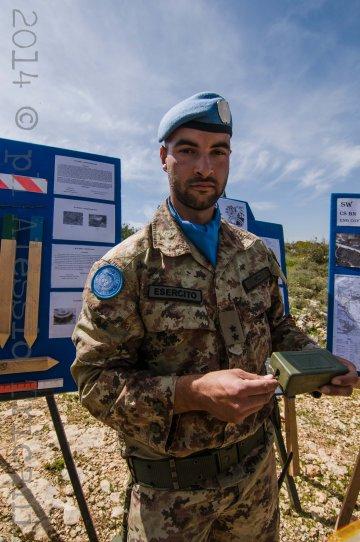 south lebanon-mine clearence site by italian army