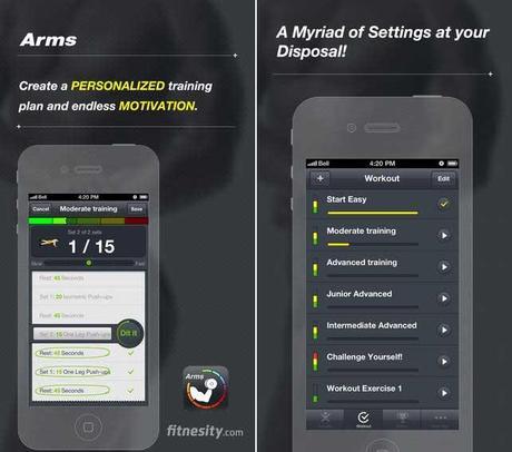 Applefive Free Apps: 27 Marzo. Applicazioni gratis sull’App Store Arms - An Ultimate Fitness Training to Redraw Your Upper Curve