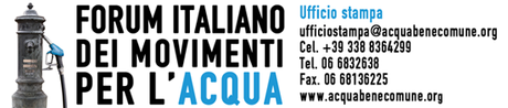 Incontro dei Comitati per l'Acqua Pubblica ad Arezzo