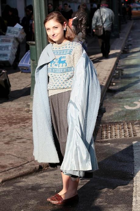 In the Street...Azzurro...For vogue.it...Celeste / Baby Blue #4