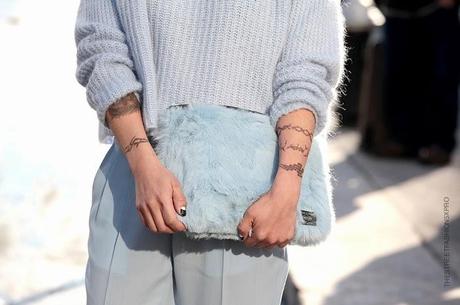 In the Street...Azzurro...For vogue.it...Celeste / Baby Blue #4