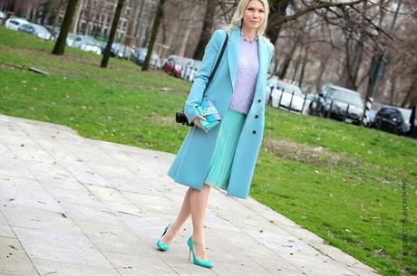 In the Street...Azzurro...For vogue.it...Celeste / Baby Blue #4