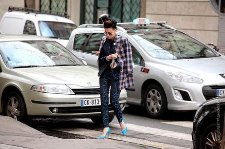 In the Street...Azzurro...For vogue.it...Celeste / Baby Blue #4