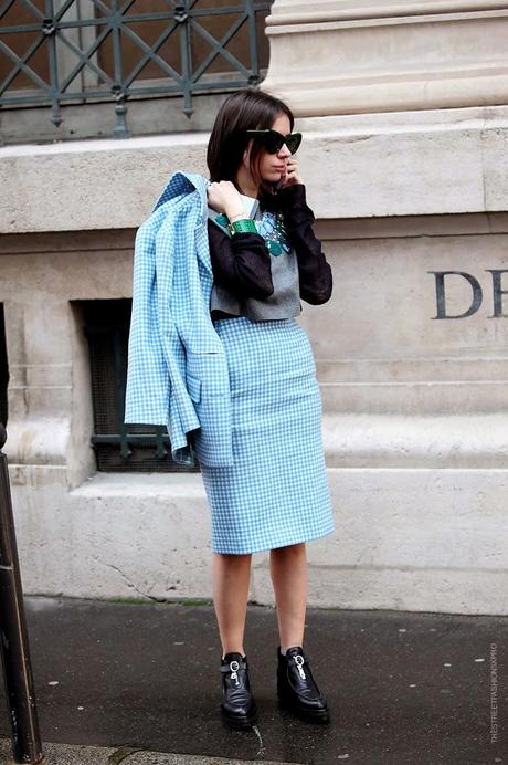 In the Street...Azzurro...For vogue.it...Celeste / Baby Blue #4