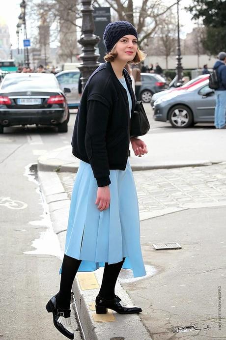 In the Street...Azzurro...For vogue.it...Celeste / Baby Blue #4