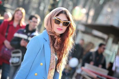 In the Street...Azzurro...For vogue.it...Celeste / Baby Blue #4