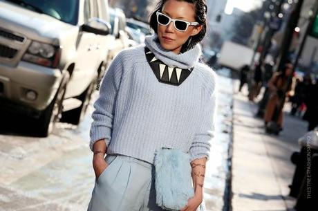 In the Street...Azzurro...For vogue.it...Celeste / Baby Blue #4