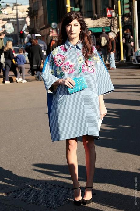 In the Street...Azzurro...For vogue.it...Celeste / Baby Blue #4