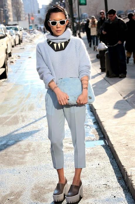 In the Street...Azzurro...For vogue.it...Celeste / Baby Blue #4