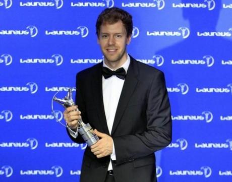 Vettel_Laureus Award_2014