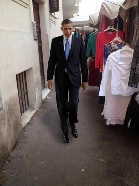 Esclusivo. Le vere foto della visita di Barack Obama a Roma. Mandateci anche i vostri fotomontaggi, li pubblicheremo qui