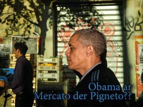 Esclusivo. Le vere foto della visita di Barack Obama a Roma. Mandateci anche i vostri fotomontaggi, li pubblicheremo qui