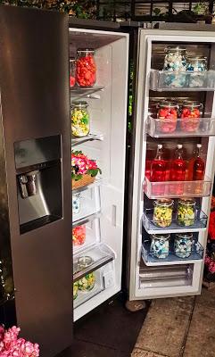 Di risotti, fiori e un frigorifero pieno di caramelle.