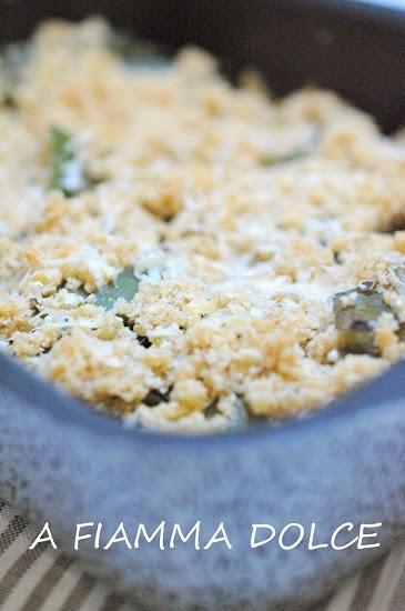 Carciofi pasquali al crumble di grana