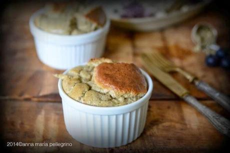 Soufflé con Blu61 al profumo di canapa sativa e salsa olandese all'arancio. Per un Mtchallenge...stupefacente