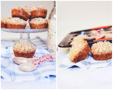 Streusel Banana Muffins