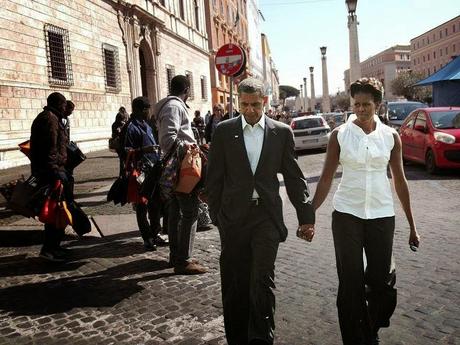 LE VERE FOTO DI OBAMA A ROMA! GLI ESILARANTI FOTOMONTAGGI DI ROMA FA SCHIFO SULLE GIORNATE ROMANE DEL PRESIDENTE AMERICANO. CONDIVIDETE!