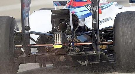 Gp Sepang: Williams apre la parte terminale del cofano motore