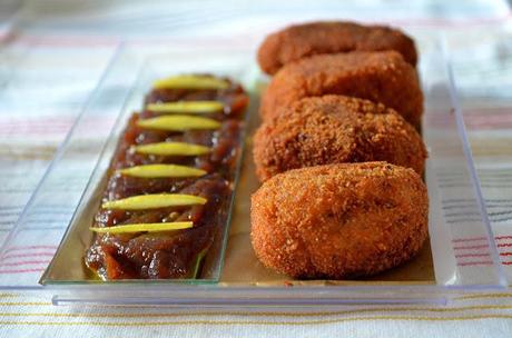 Nuggets di pollo con salsa di soia e arancia/Chicken Nuggets with Orange and Soy Sauce