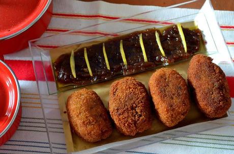 Nuggets di pollo con salsa di soia e arancia/Chicken Nuggets with Orange and Soy Sauce