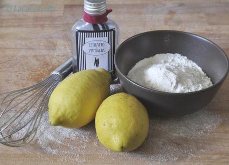 frollini, biscotti, farina di riso, limone