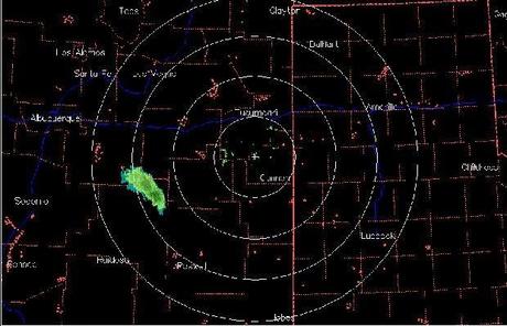 Una Misteriosa Nube compare sui Radar del New Mexico