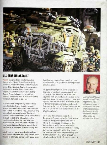 Astra Militarum: ultime immagini dal White Dwarf