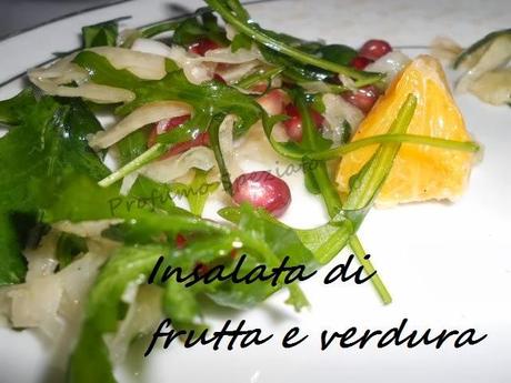 Insalata di frutta e verdura