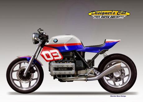 Cafè Racer Concepts - Bmw K100 Supercafè by Oberdan Bezzi