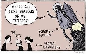 Siete solo invidiosi del mio zaino a razzo. Le strisce di Tom Gauld