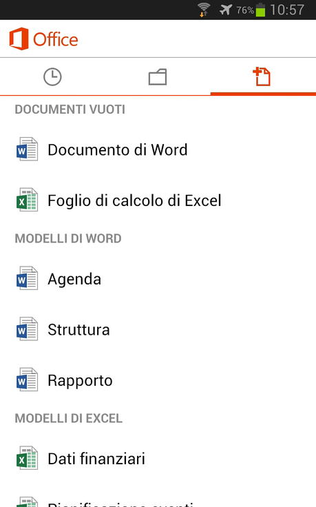 Recensione di Microsoft Office Mobile, da oggi gratis per Android (Smartphone)