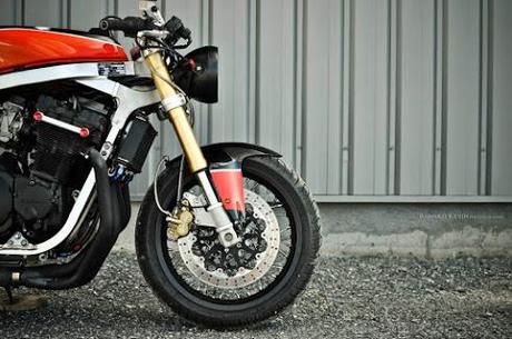 Gixxer Cafe Racer by FCR