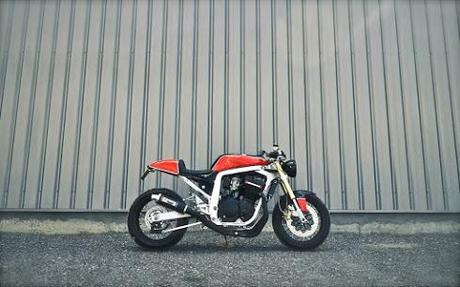 Gixxer Cafe Racer by FCR