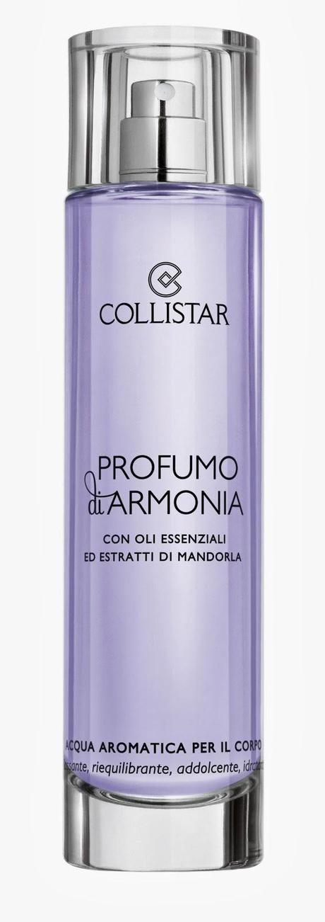 Novità Collistar - Benessere dell'Armonia, la nuova linea aromacosmetica dalle proprietà rilassanti e riequilibranti